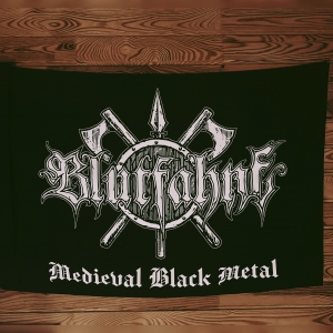 New logo, Medieval Black Metal - POSTER-FLAG