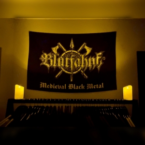 New logo, Medieval Black Metal - POSTER-FLAG